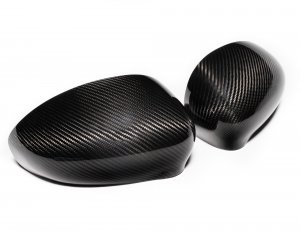 FIAT 500 Mirror Covers - Carbon Fiber - Caps  